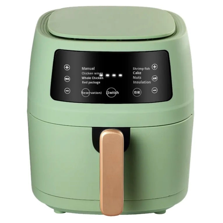 Factory Direct Modern 5L/6L Large Capacity Household Multifunctional Air Fryer Electric with Plastic Material Gift